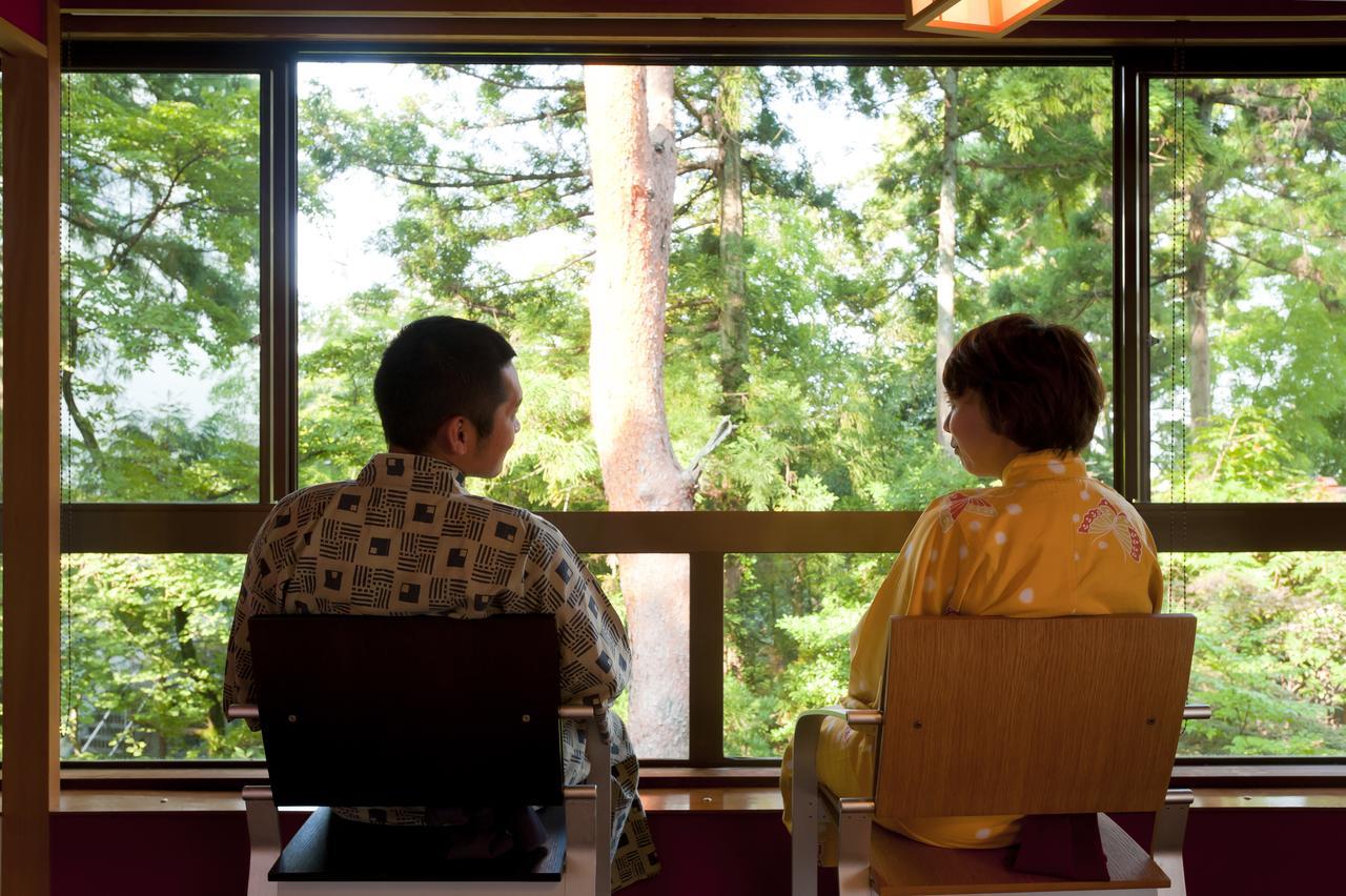 Yoshidaya Sannoukaku Hotel Kaga  Bagian luar foto